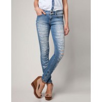 Pantalón con claros